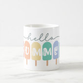 Hello Summer Popsiful Colorful Kaffeetasse (Mittel)