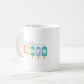 Hello Summer Popsiful Colorful Kaffeetasse (Vorderseite Links)