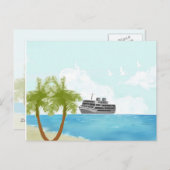 Hello Summer Postcard Postkarte (Vorne/Hinten)