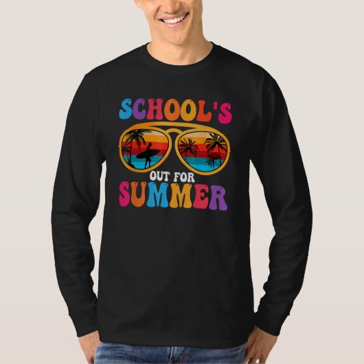 Hello Summer  School s Out For Summer Teacher Boys T-Shirt (Vorderseite)