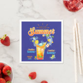 Hello Summer Serviette (Beispiel)
