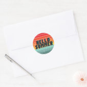 Hello Summer Sticker (Umschlag)