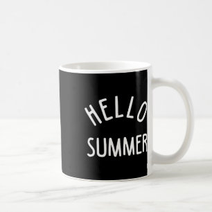 Hello Summer T Funny Summer Ferien Beach Geschenk Kaffeetasse