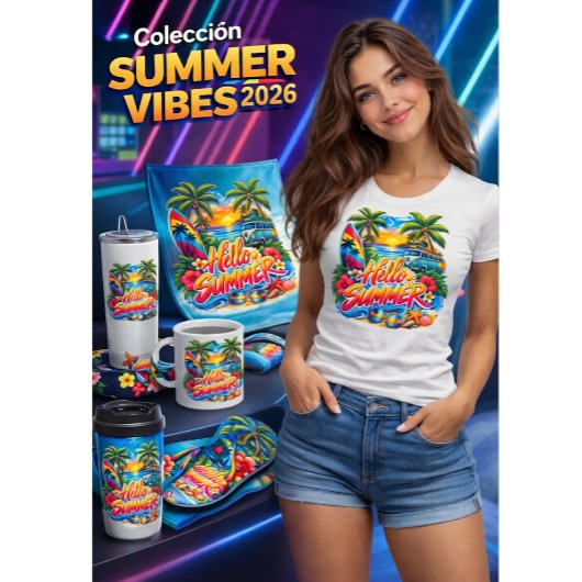 Hello Summer  T-Shirt