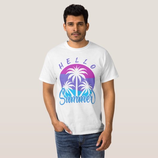 Hello Summer T - Shirt (Vorne ganz)