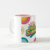 Hello Summer Tasse (Vorderseite Links)