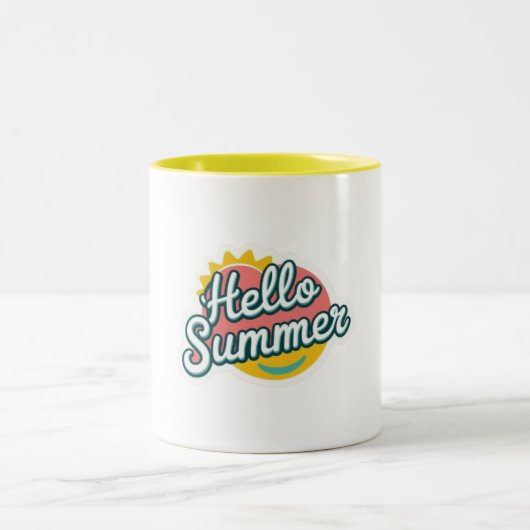 Hello Summer Tasse (Mittel)