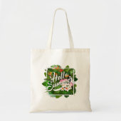 Hello Summer Tote Bag Tragetasche (Vorne)