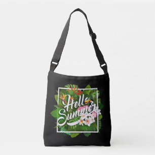 Hello Summer Tote Bag Tragetaschen Mit Langen Trägern