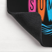 Hello Summer Vacacation Vibes Shirt - Summer Beach Mousepad (Ecke)