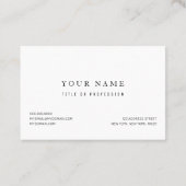 Hello Summer Watercolor Red Cherry Cocktail Visitenkarte (Rückseite)