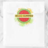 Hello Summer Watermelon Sticker (Tasche)