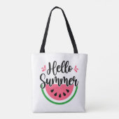 Hello Summer Watermelon Tasche (Rückseite)