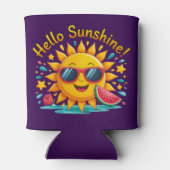 Hello Sunshine  Dosenkühler (Rückseite)