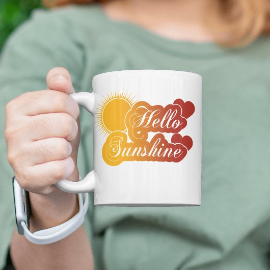 Hello Sunshine Elegant Kaffeetasse