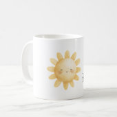Hello Sunshine Happy Sun Kaffeetasse (Vorderseite Links)