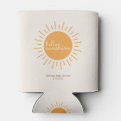 Hello Sunshine Summer Pool Party Cooler Dosenkühler (Rückseite)