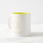 HELLO SUNSHINE Tasse (Vorderseite Links)