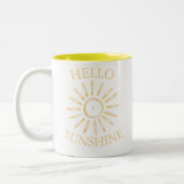 HELLO SUNSHINE Tasse (Links)