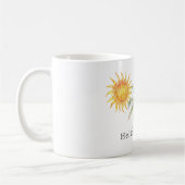 Hello Sunshine Tropical Palm Tree Kaffeetasse (Links)