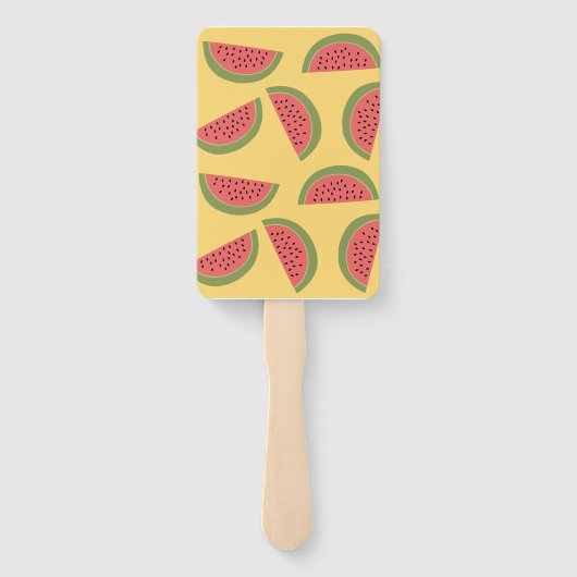 Hello Sweet Summer Watermelon Pool Party Bday Fächer (Rückseite)