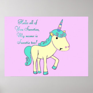 Hello Sweeties Poster