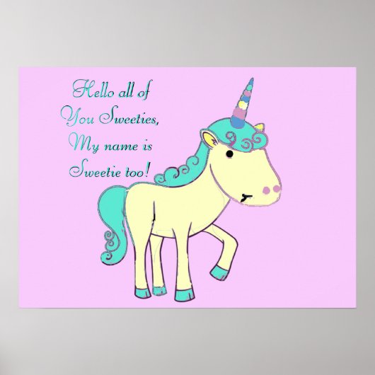 Hello Sweeties Poster (Vorne)