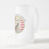 HELLO TARAWA SAILOR MATTGLAS BIERGLAS (VorderseiteRechts)