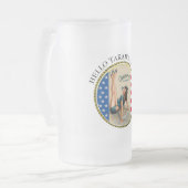 HELLO TARAWA SAILOR MATTGLAS BIERGLAS (Vorderseite Links)