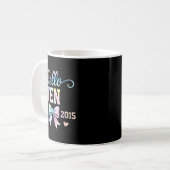 Hello Ten Est 2015 Coquette Bow 10th Birthday Girl Kaffeetasse (Vorderseite Links)