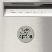Hello The Spring Blume Magnet (In Situ (Geschirrspüler))