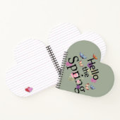 Hello The Spring Blume Notizblock (Innenseite)