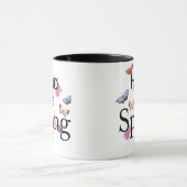 Hello The Spring Blume Tasse (Zentrum)