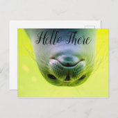 Hello There Siegel Postkarte (Vorne/Hinten)
