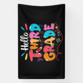 Hello Third Grade Banner (Vertikal)