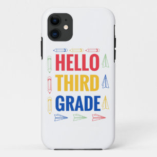 Hello Third Grade Case-Mate iPhone Hülle