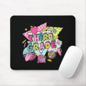 Hello Third Grade Shirt - Girls 3rd Grade Outfit, Mousepad (Mit Mouse)