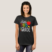 Hello Third Grade Team 3rd Grade Back To School Te T-Shirt (Vorne ganz)