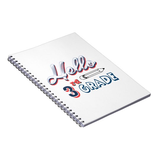 Hello Third Notizblock (Rechte Seite)