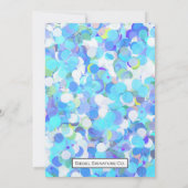 Hello Thirty - Blue Einladung (Rückseite)