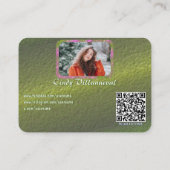 Hello Trail 821 QR Calling Card Telefonnummerkarte (Rückseite)