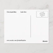 HELLO VON CLEVELAND Postcard Postkarte (Rückseite)