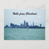 HELLO VON CLEVELAND Postcard Postkarte (Vorderseite)