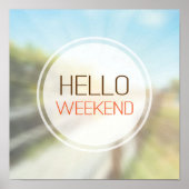 Hello Weekend 2 Poster (Vorne)