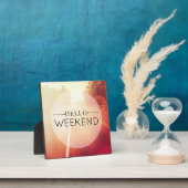 Hello Weekend 3 Fotoplatte (InSitu)