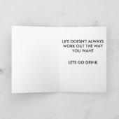 HELLO - Weil das Leben manchmal Ist zum Kotzen ist Karte (Innenseite)