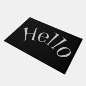 HELLO Welcome Door Mat Fußmatte (Schrägansicht)