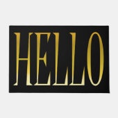 HELLO Welcome Door Mat Fußmatte (Vorderseite)