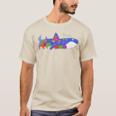 "Hello Whale" T-Shirt (Vorderseite)