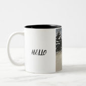 Hello Winter Classic Tasse, 11 oz Zweifarbige Tasse (Links)